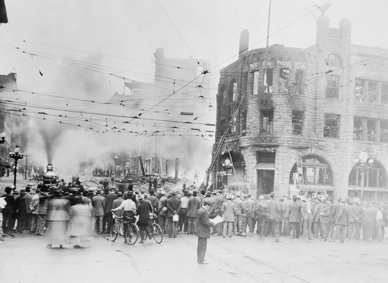 Los Angeles, 1910. Photo credit: AP